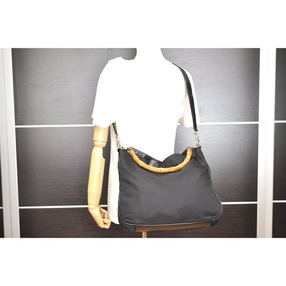 Auth Gucci Vintage Bamboo 2Way Shoulder #74844G12B - Picture 12 of 15